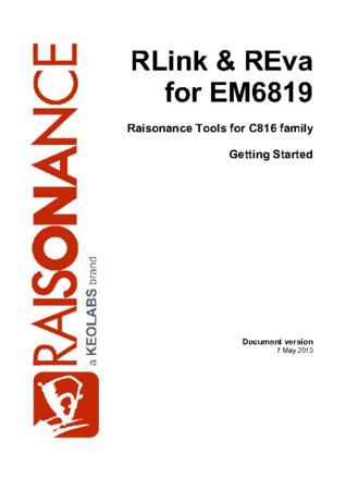   Raisonance Tools for EM6819