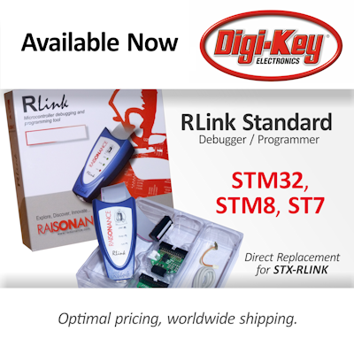 Buy RLink for ST7 at DIgi-Key !