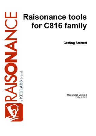   Raisonance Tools for C816 Family