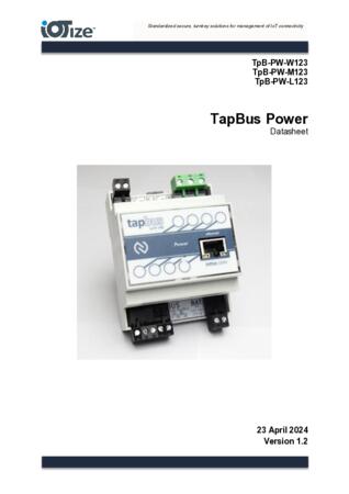   TapBus Power Datasheet