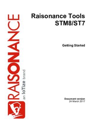   Raisonance Tools for STM8/ST7